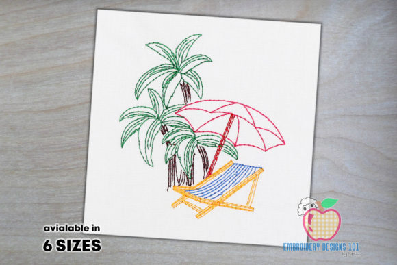 Beach Scene with Chairs: A Pro Review for Merch