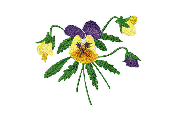 Bouquet of Pansies: A Designer's Review for Spring Projects