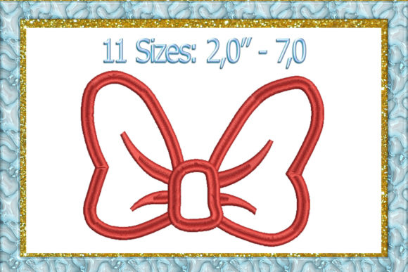 Bow Applique: A Playful Accent for Kids' Wear and Decor