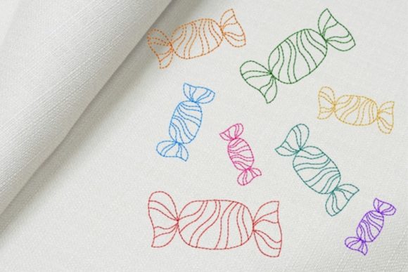 Candy Embroidery: A Sweet Holiday Design Review