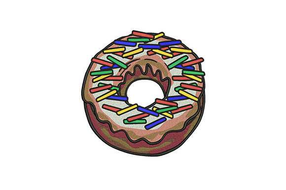 Coffee Sprinkled Donut: A Sweet Holiday Embroidery Review