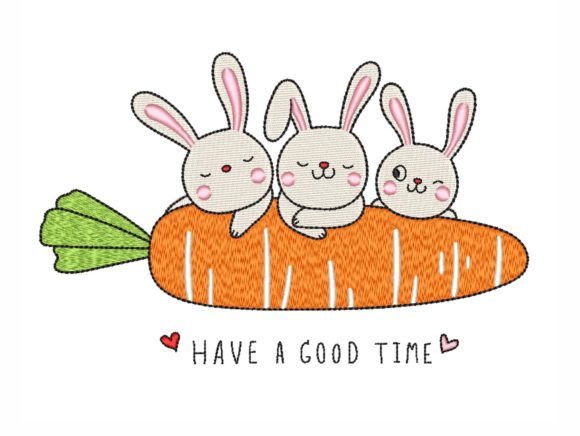 Easter Bunnies Review: A Designer's Take on Spring Embroidery