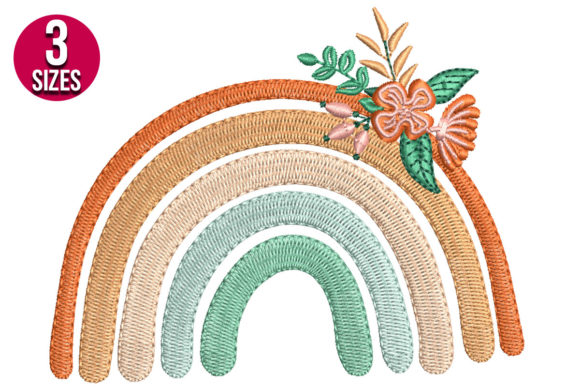 Fall Rainbow with Flowers: A Craft Fair Best-Seller Review