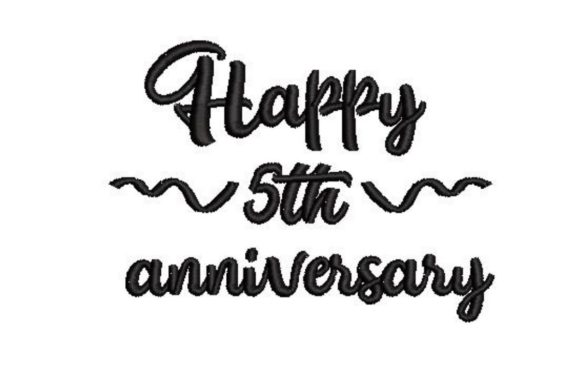 Happy 5th Anniversary: A Designer's Review for Business Merch