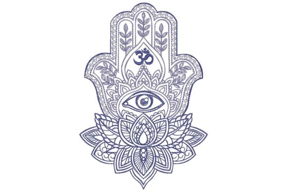 Lotus Hamsa: A Spiritual Holiday Embroidery Review
