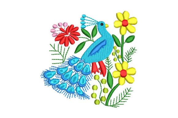 Peacock Design with Flowers: A Boutique Review