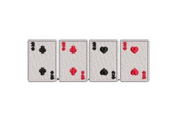 Playing Cards: A Winning Embroidery Design for Craft Fairs