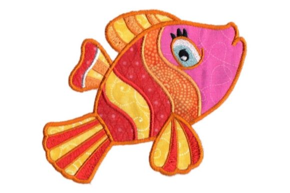 Review: Red Orange and Pink Tropical Fish for Merch