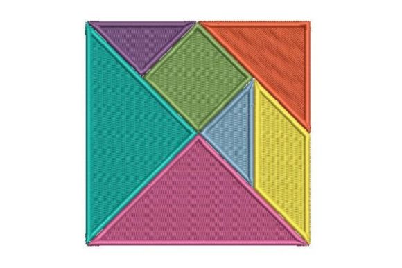 Tangram Review: A Geometric Gem for Modern Embroidery