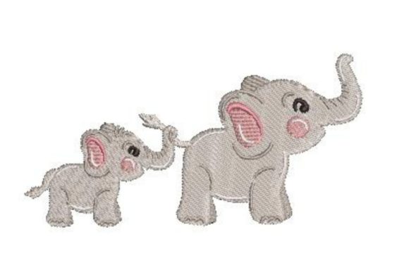 Watercolor Elephants: A Seasonal Embroidery Review
