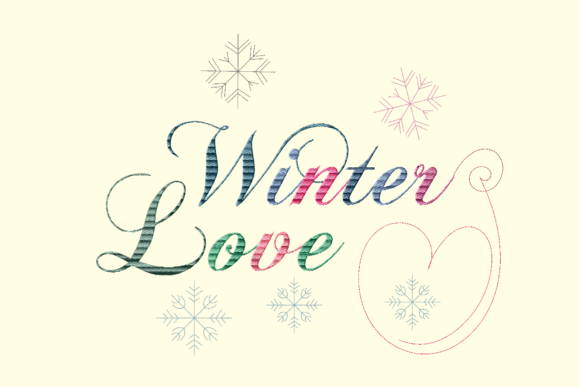 Winter Love Snow Flakes: A Designer's Holiday Review
